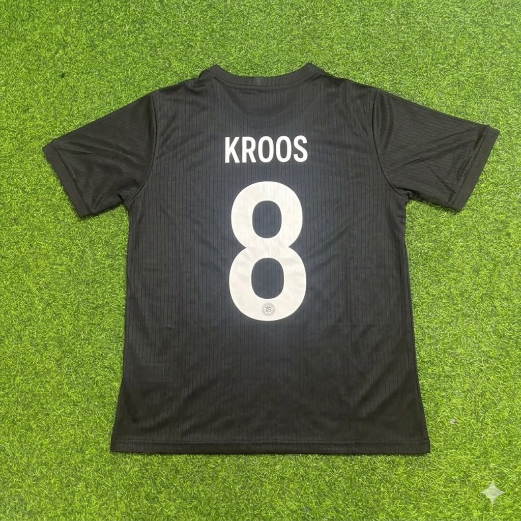 Toni Kroos Germany 125 Years Special Black Football Jersey