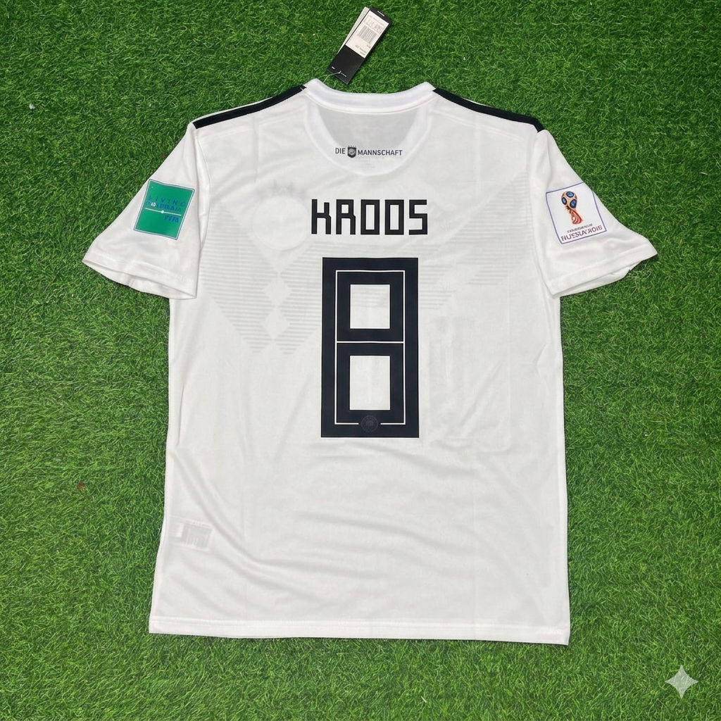 Toni Kroos Deutschland 2018 WM Retro Trikot