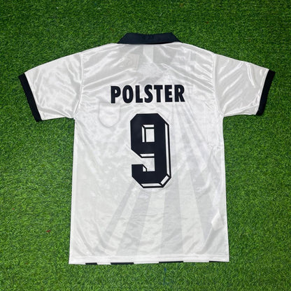 Toni Polster Austria 1990 World Cup White Retro Football Jersey