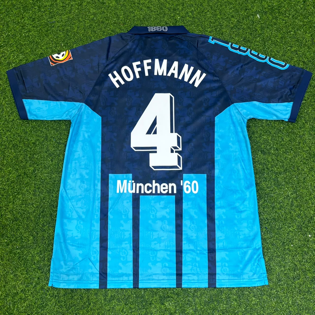 Torben Hoffmann TSV 1860 München Blaues Heim Retro Fußballtrikot