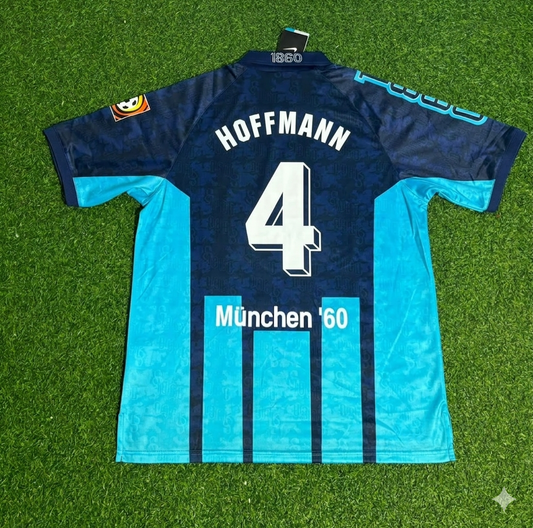 Torben Hoffmann TSV 1860 München Blaues Heim Retro Fußballtrikot