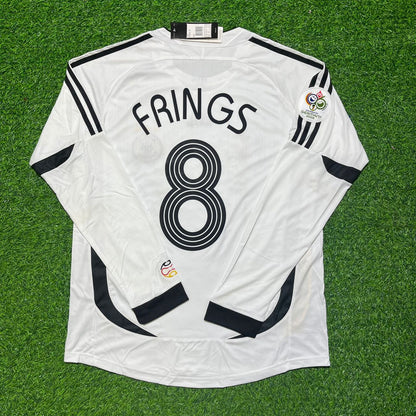 Torsten Frings Germany 2006 World Cup Long Sleeve White Football Jersey