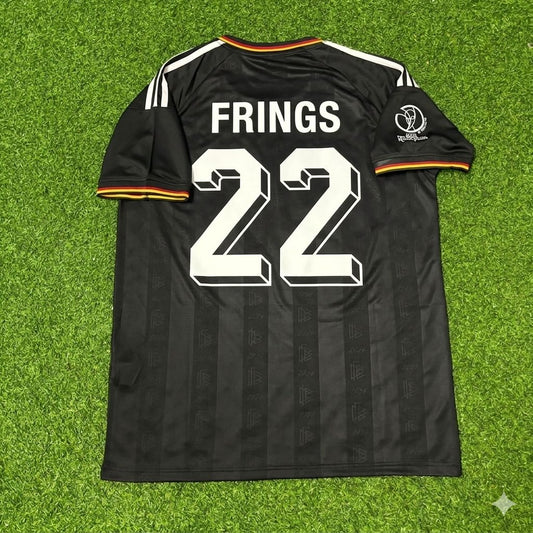 Torsten Frings Germany 2002 World Cup Black Special Retro Football Jersey