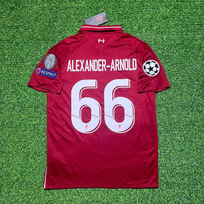 Trent Alexander-Arnold Liverpool 2019 CL Final Retro Kit Jersey Trikot Maillot Maglia