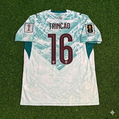 Francisco Trincao Portugal 2026 World Cup White Away Football Jersey