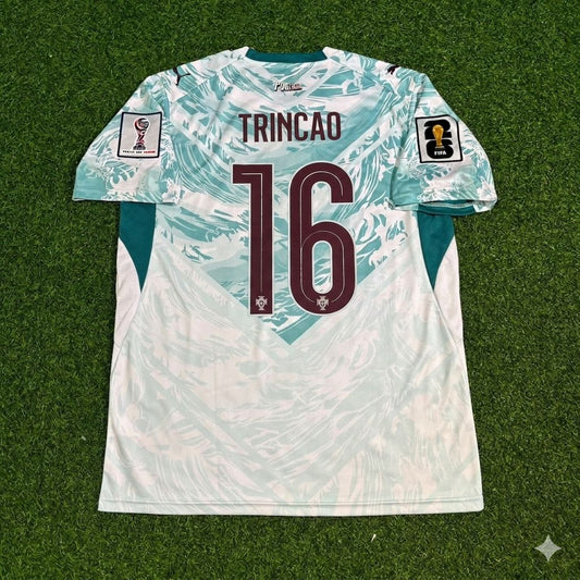Francisco Trincao Portugal 2026 World Cup White Away Football Jersey