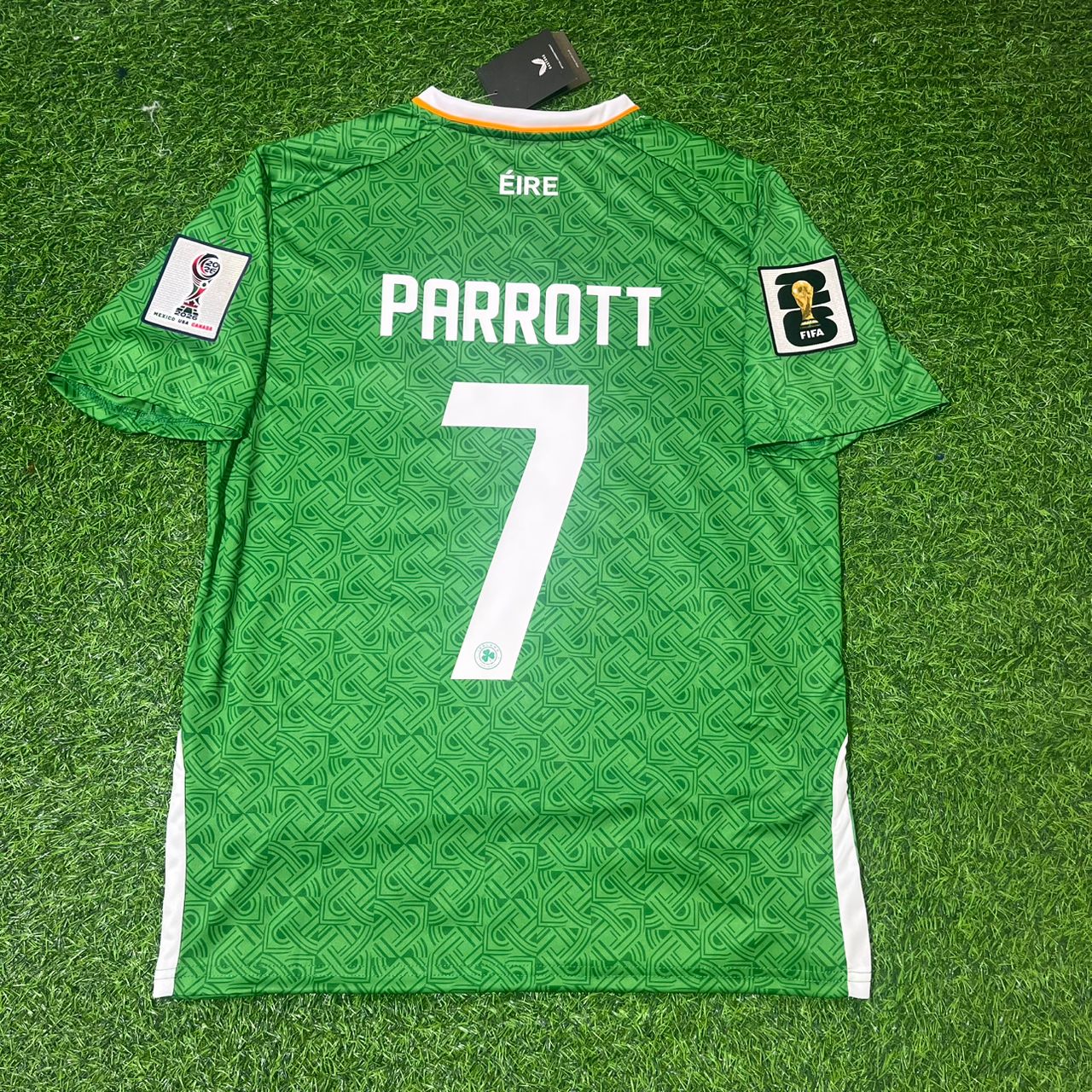Troy Daniel Parrott Ireland 2026 World Cup Qualifiers Green New Season Football Jersey