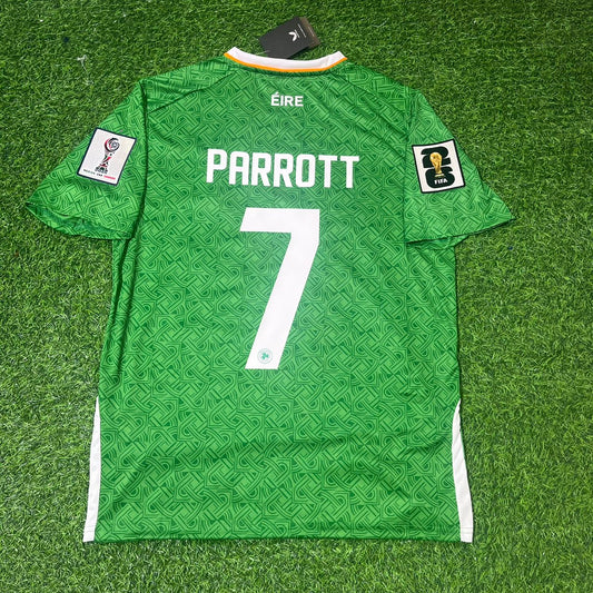 Troy Daniel Parrott Ireland 2026 World Cup Qualifiers Green New Season Football Jersey