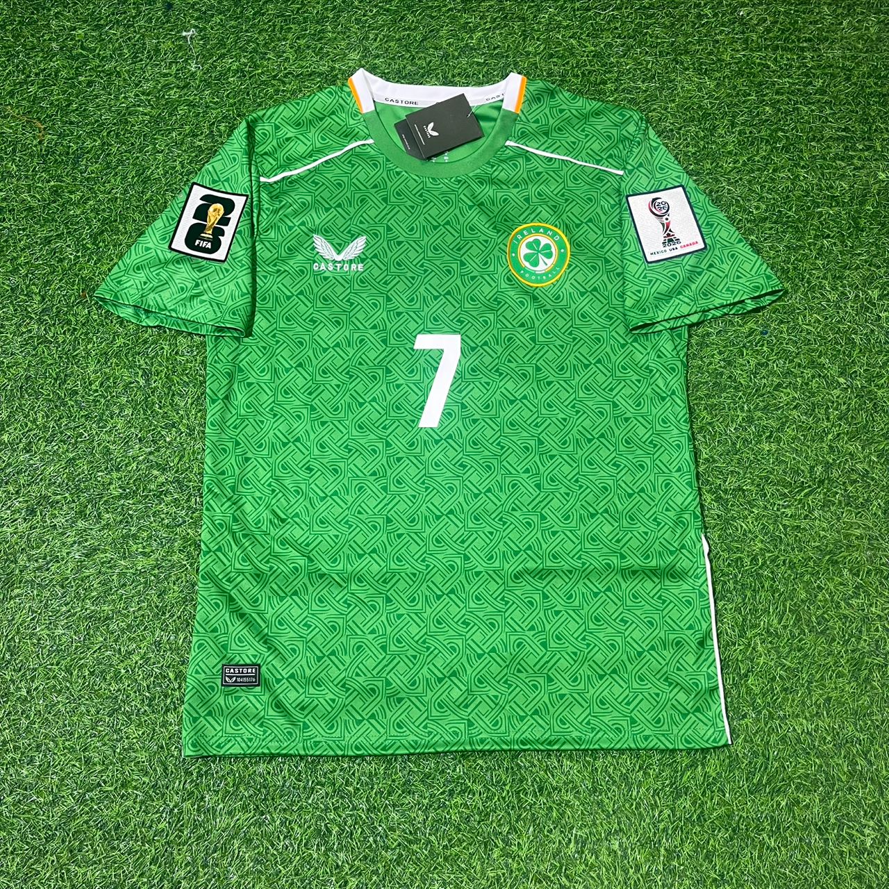 Troy Daniel Parrott Ireland 2026 World Cup Qualifiers Green New Season Football Jersey