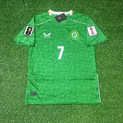 Troy Daniel Parrott Ireland 2026 World Cup Qualifiers Green New Season Football Jersey