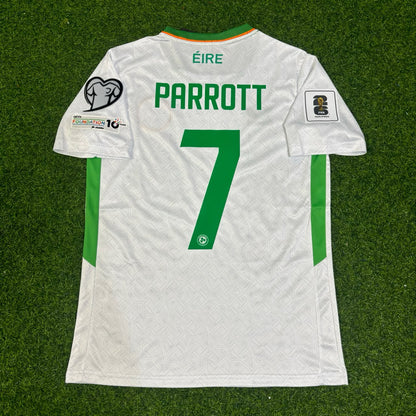 Troy Parrott Irland WM-Qualifikation 2026 Weißes Fußballtrikot der neuen Saison