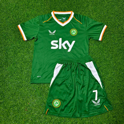 Troy Parrott Ireland 2026 Kids New Season Green Football Jersey