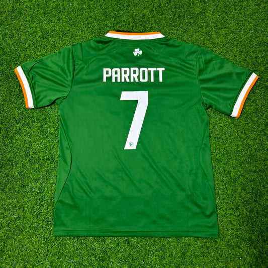 Troy Parrott Ireland 2026 New Season Green Football Jersey
