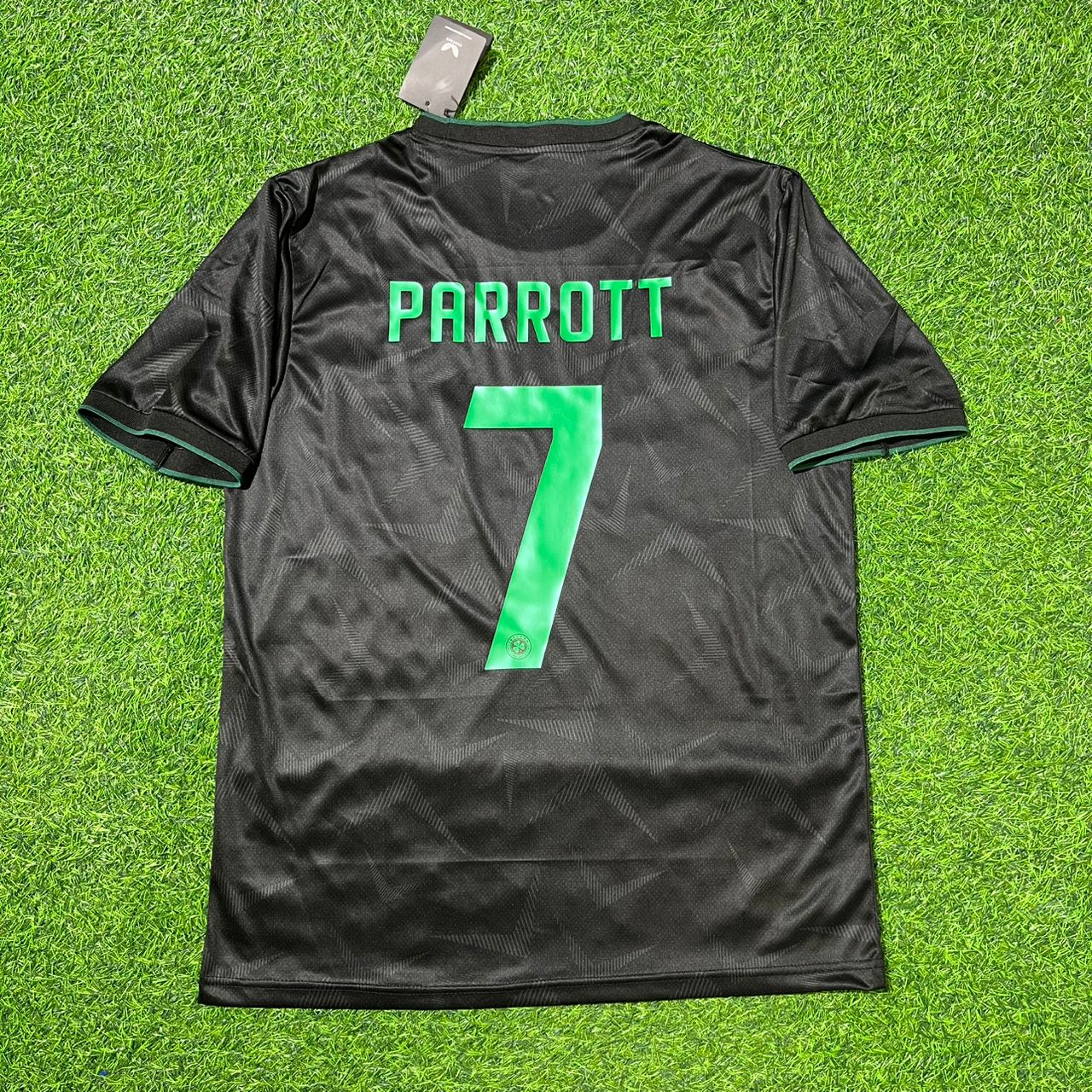 Troy Parrott Ireland Black Green 2026 World Cup Football Jersey