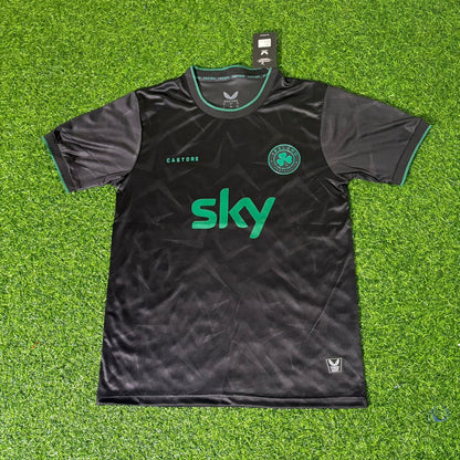 Troy Parrott Ireland Black Green 2026 World Cup Football Jersey