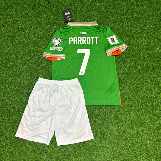 Troy Parrott Ireland Éire Green 2026 World Cup Kids Football Jersey