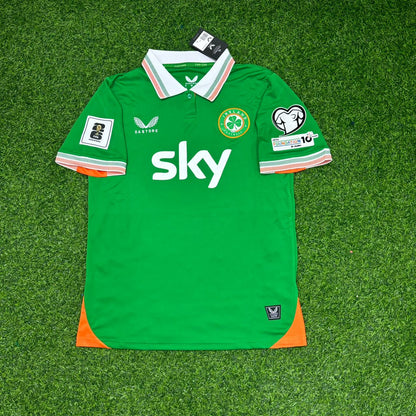 Maillot de football vert de l'équipe nationale d'Irlande (Troy Parrott)