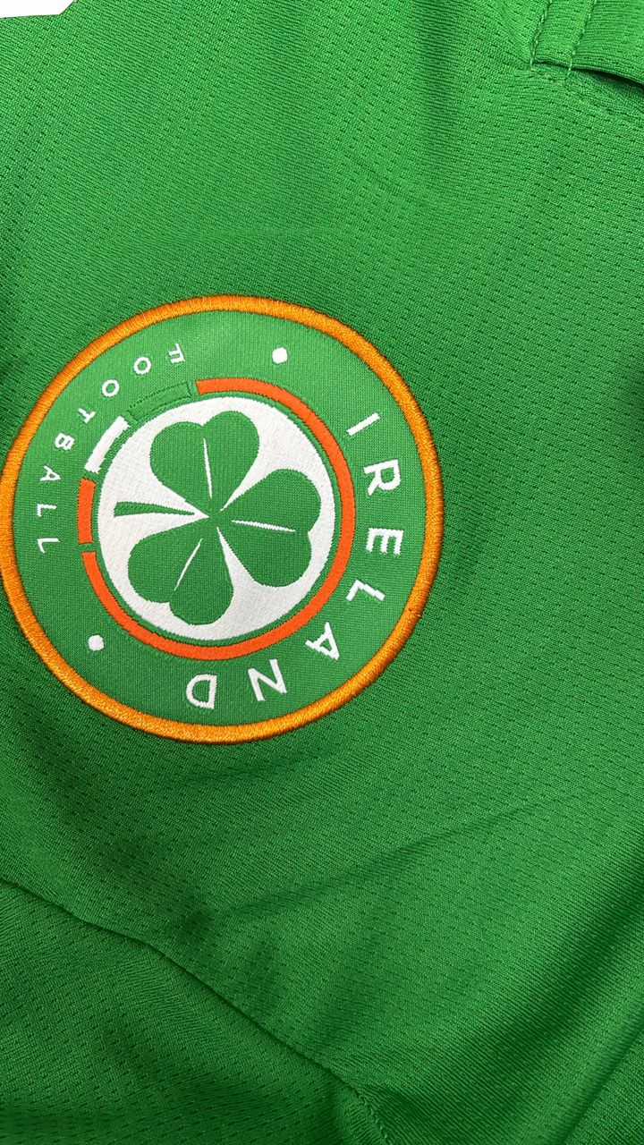 Maillot de football vert de l'équipe nationale d'Irlande (Troy Parrott)
