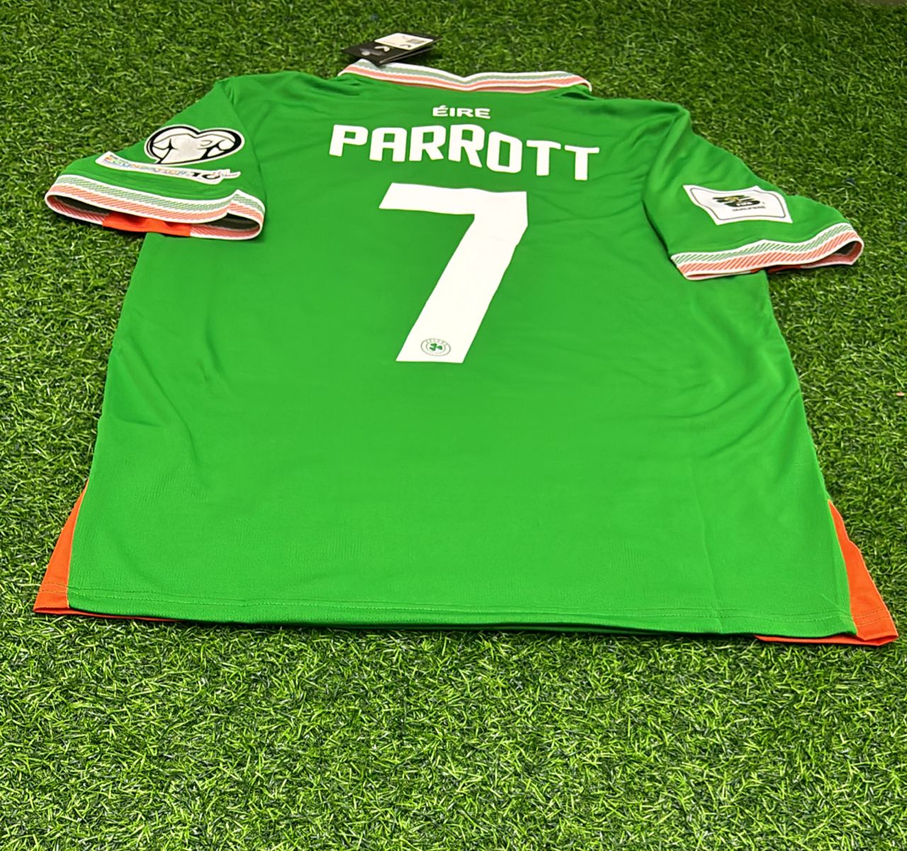 Maillot de football vert de l'équipe nationale d'Irlande (Troy Parrott)