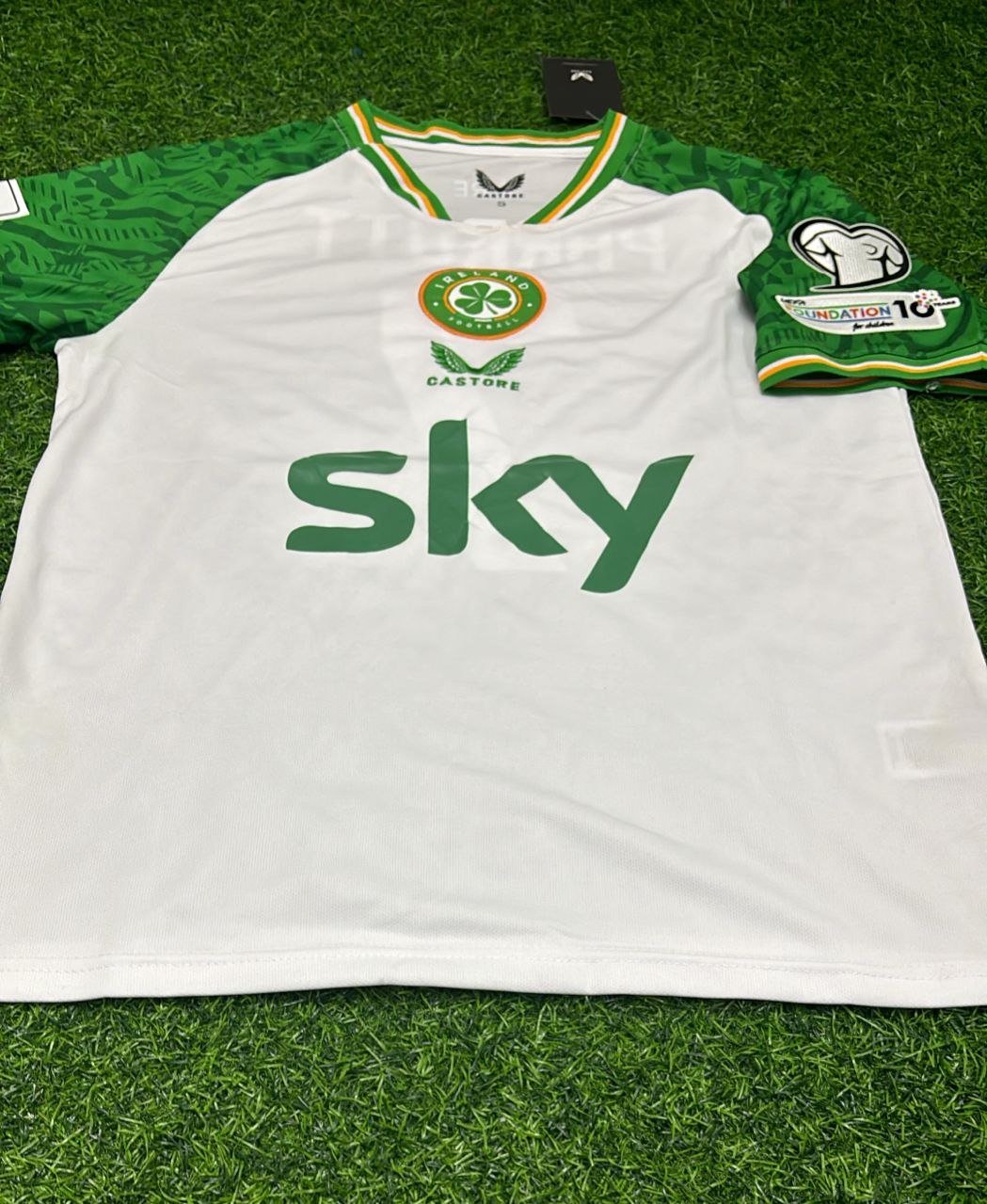 Troy Parrott Ireland Éire National Team Football Jersey Kit