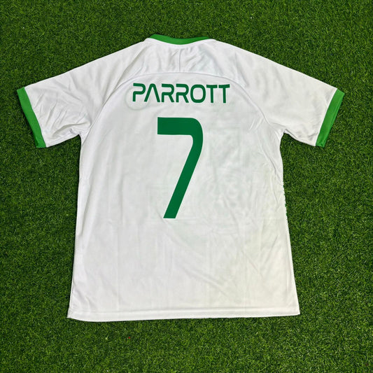 Troy Parrott Irland Vintage Special Edition Weißes Fußballtrikot-Set