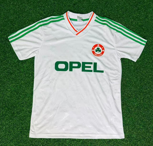 Ireland White Legendary Anniversary Retro Football Jersey Kit