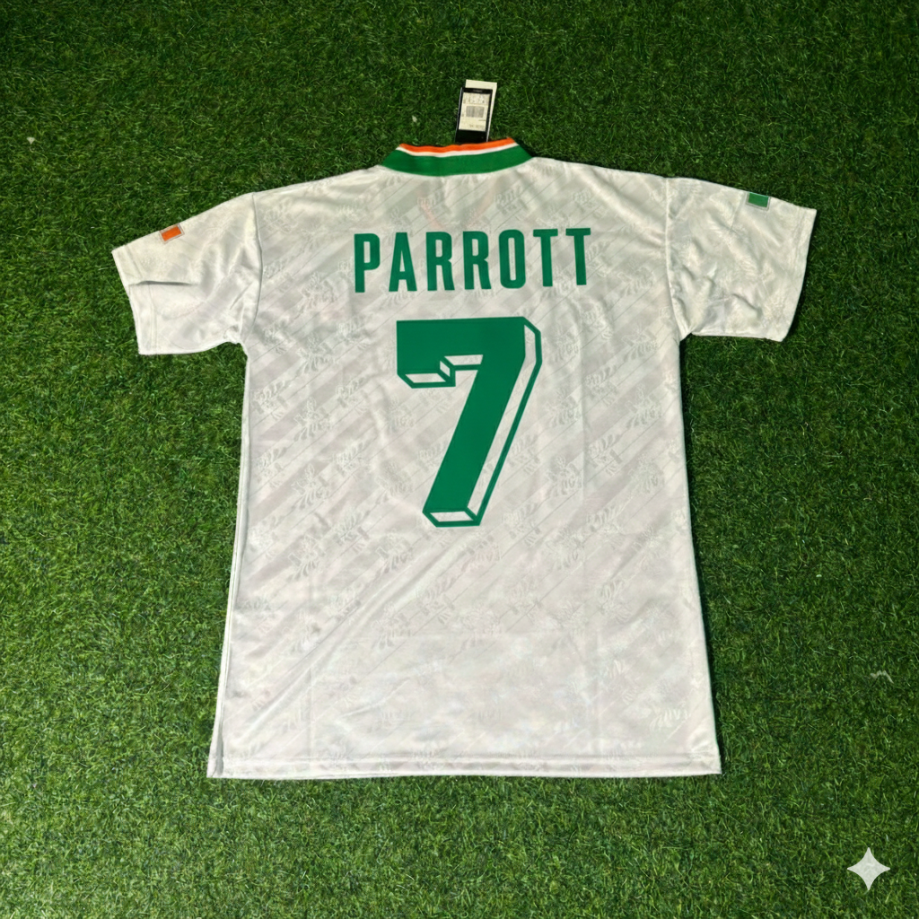 Troy Parrott Ireland Season Away Retro Football Jersey Kit