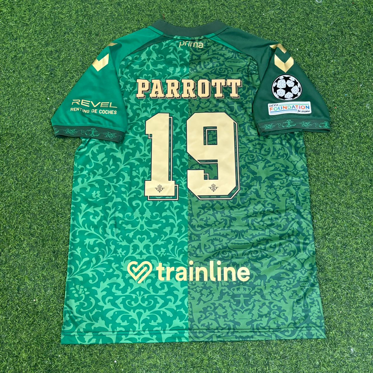Troy Parrott Real Betis 2027 Awat New Season Champions League Patch Football Jersey Trikot Maillot