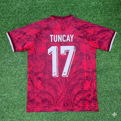 Tuncay Şanlı #17 Turkey Legendary Retro Football Jersey
