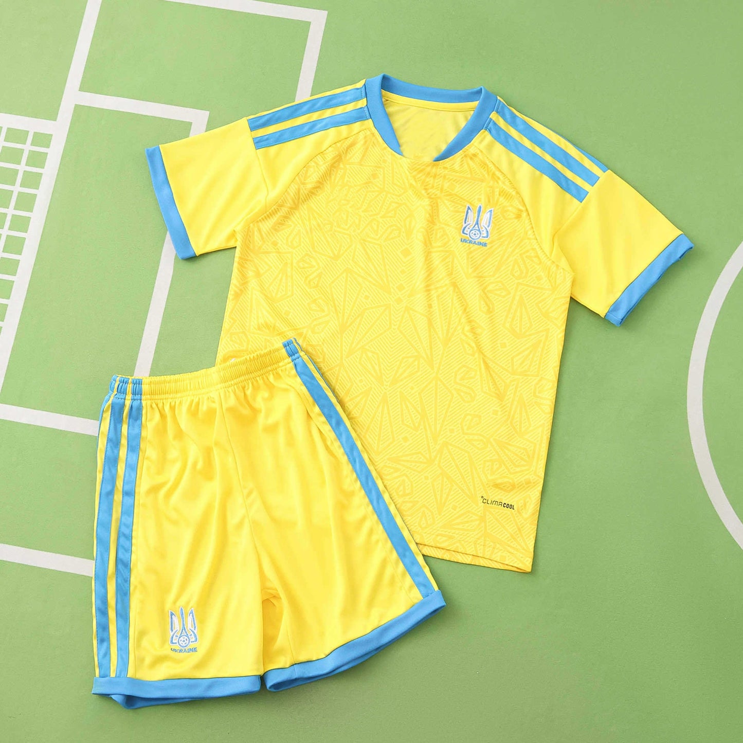 Ukraine 2026 World Cup Kids Kit Jersey Trikot Maillot