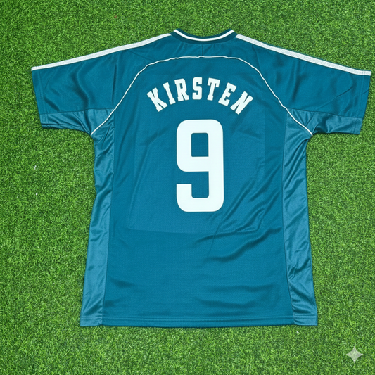 Ulf Kirsten Germany 1998 World Cup Away Retro Football Jersey