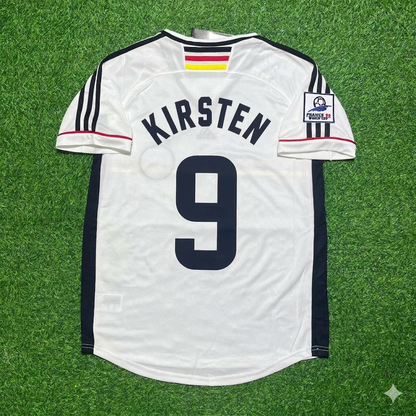 Maillot de football rétro Ulf Kirsten Allemagne Coupe du Monde 1998