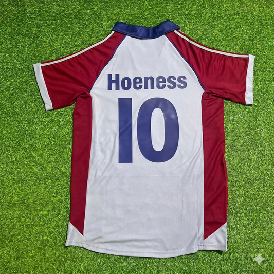 Uli Hoeness #10 FC Bayern München Auswärts Retro Fußballtrikot Grau