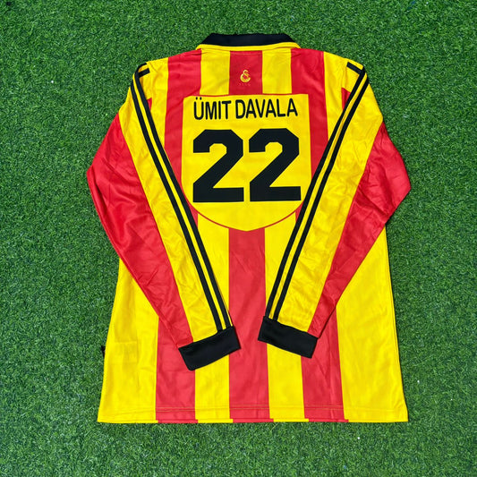 Ümit Davala Galatasaray 1999-2000 Long Sleeve Retro Football Jersey