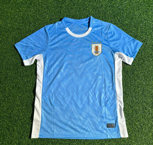Uruguay World Cup Special Edition Blue Football Jersey