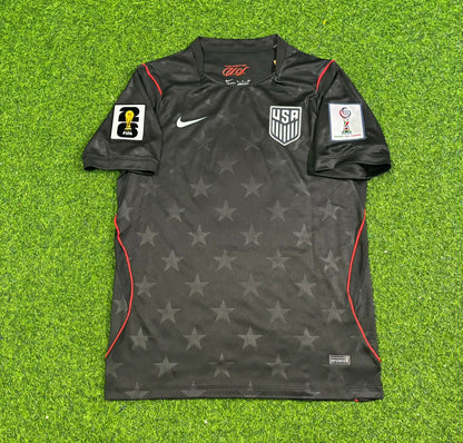 Sergino Dest USA 2026 World Cup Black Football Jersey