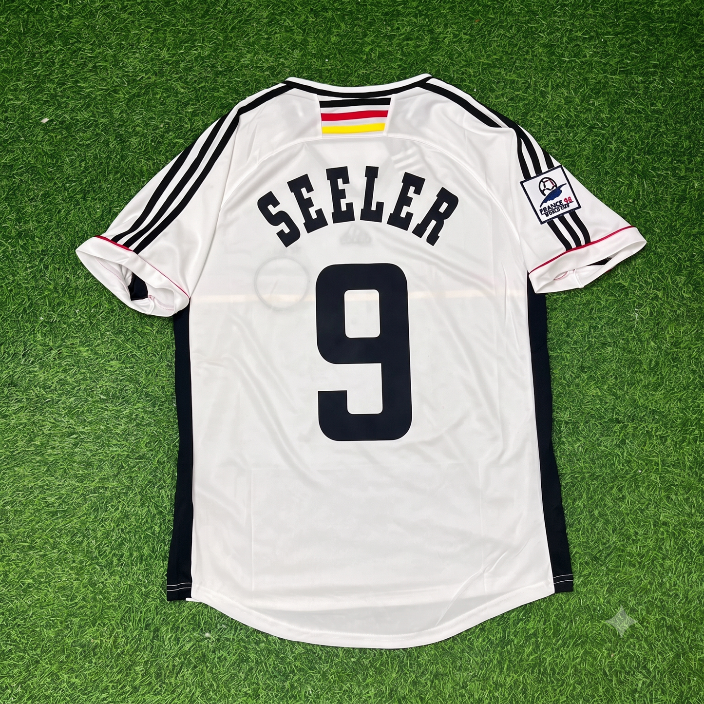 Uwe Seeler Deutschland 1998 Germany Weltmeisterschaft Retro Fußballtrikot