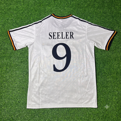 Uwe Seeler Deutschland EM 1996 Finale Heim Retro Fußballtrikot Set