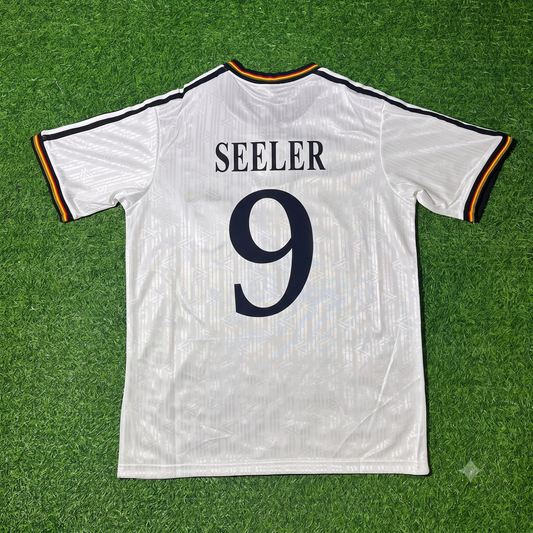 Uwe Seeler Deutschland EM 1996 Finale Heim Retro Fußballtrikot Set