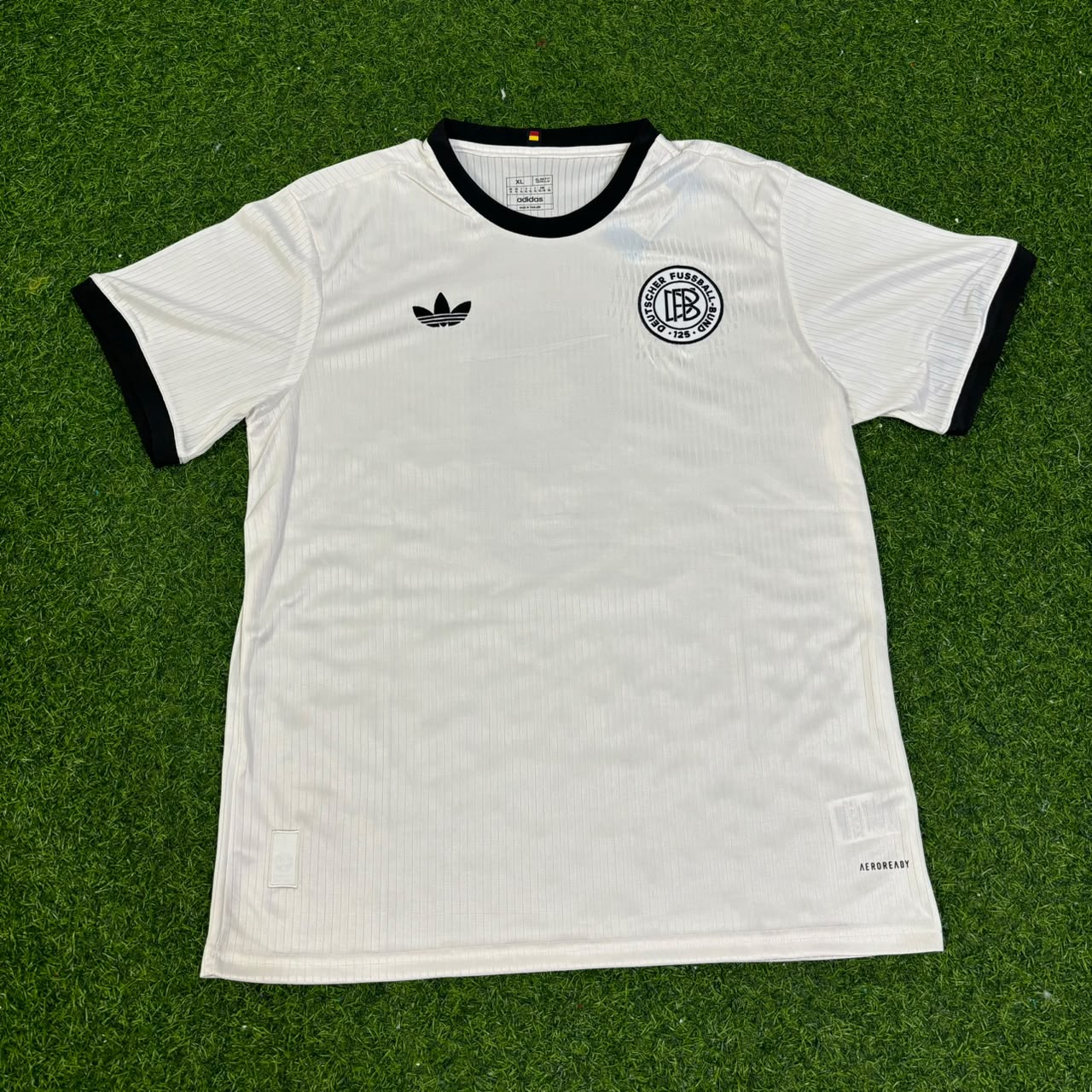 Uwe Seeler Germany 125 Year Special White Football Jersey