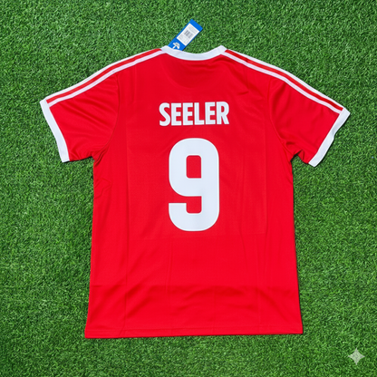 Uwe Seeler Hamburger SV Rotes Heimtrikot Retro Fußballtrikot