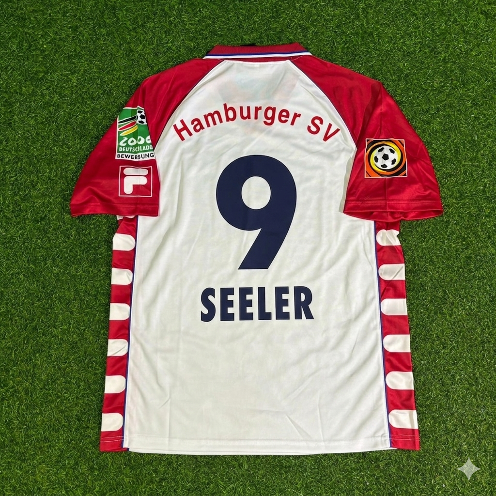Uwe Seeler #9 Hamburger SV Heim Retro Fußballtrikot