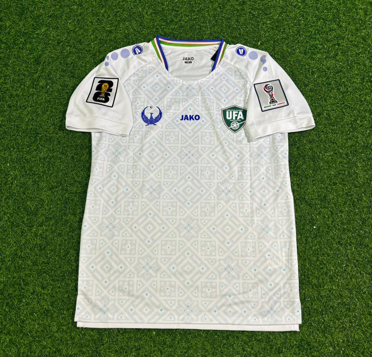 Abbosbek Fayzullaev Uzbekistan 2026 World Cup Football Jersey