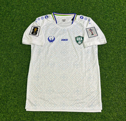 Abbosbek Fayzullaev Uzbekistan 2026 World Cup Football Jersey