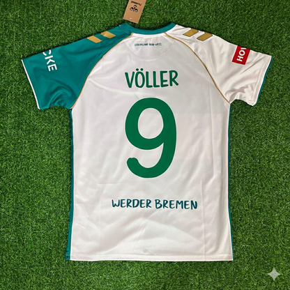 Rudi Völler Werder Bremen Anniversary Trikot Jersey Maillot Soccer Shirt