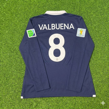 Mathieu Valbuena #8 France 2014 World Cup Long Sleeve Football Jersey