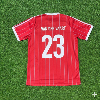 Rafael Van der Vaart Hamburger SV Rotes Heimtrikot Retro Fußballtrikot