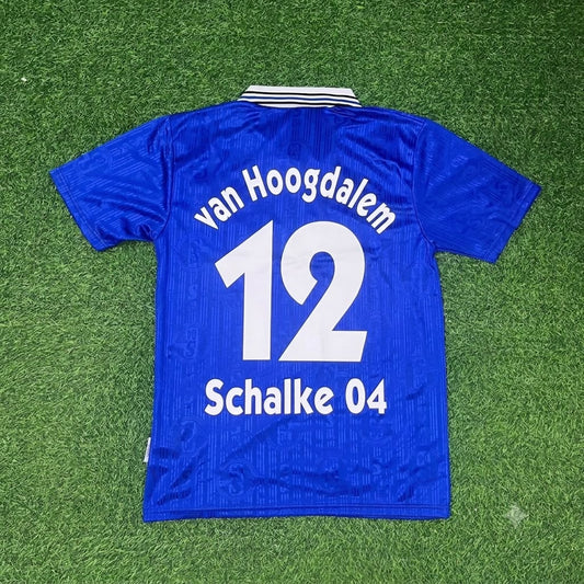 Nico van Hoogdalem Schalke 04 1996-1997 Heim Retro Fußballtrikot