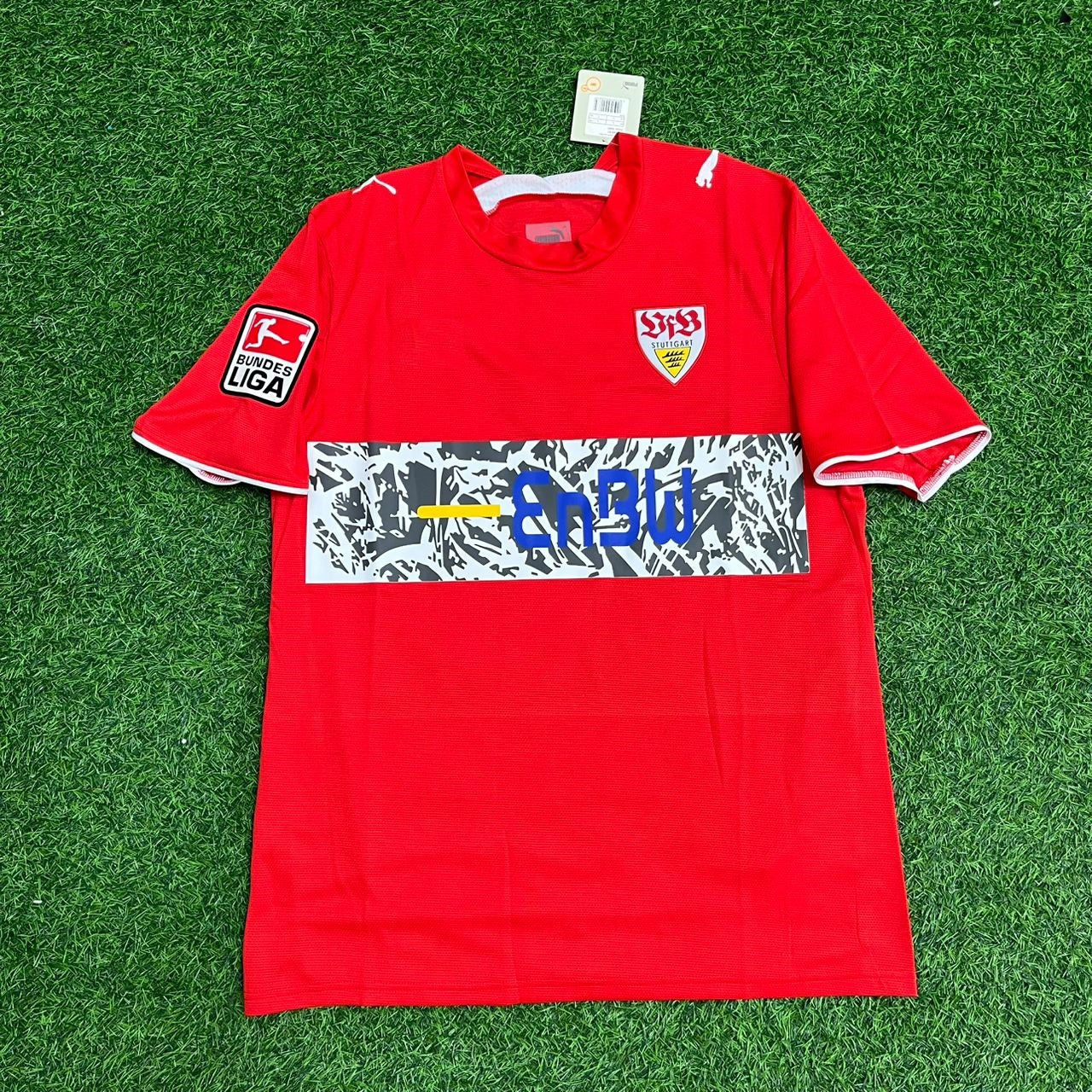 VfB Stuttgart 2006-07 Auswärtstrikot Retro Football Jersey Kit