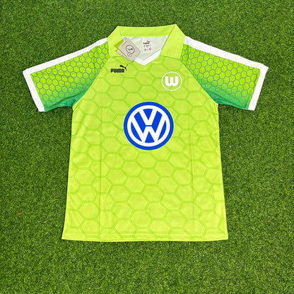 VfL Wolfsburg 1997/98 Saison Heim Retro Trikot